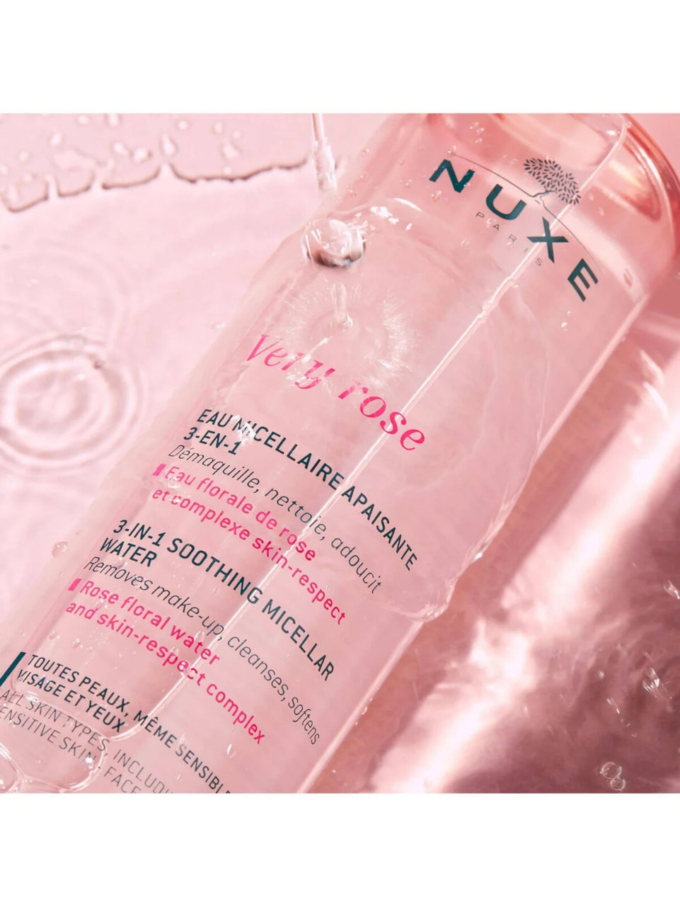 Nuxe Very Rose 3-in-1 Soothing Micellar Water 100 ml