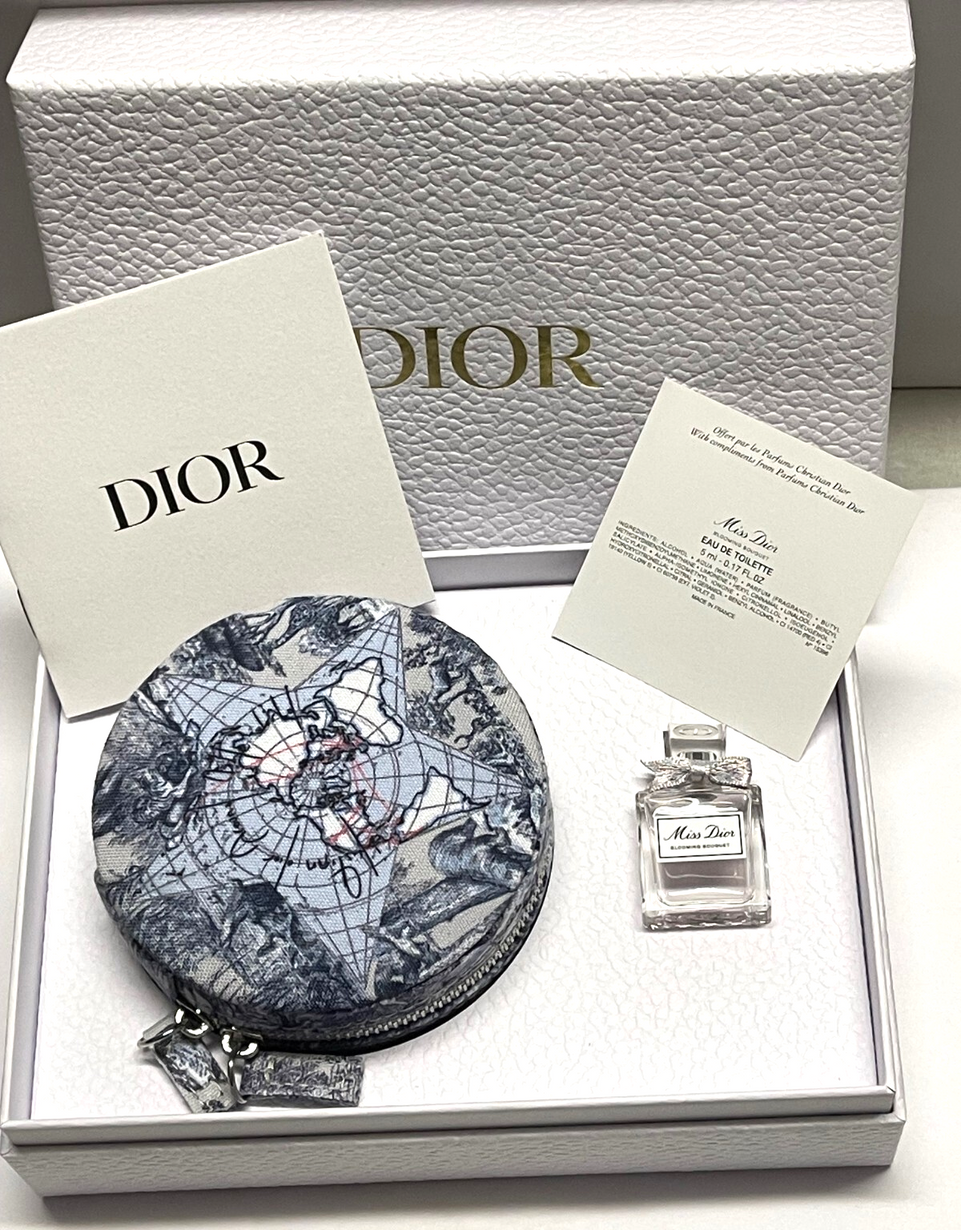 Dior Jewellery Case And Miss Dior Blooming Bouquet 5ml Boxed