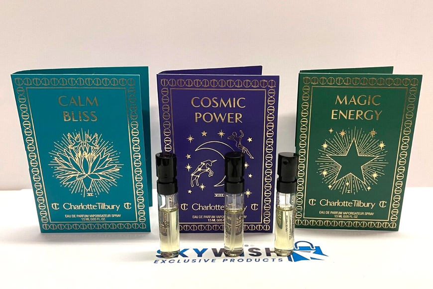Charlotte Tilbury Eau De Parfum /cosmic/ magic/ calm bliss  3x1.5ml New