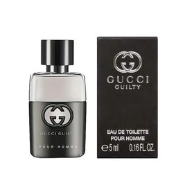 GUCCI GUILTY POUR HOMME 5ML EAU DE TOILETTE SPLASH BRAND NEW