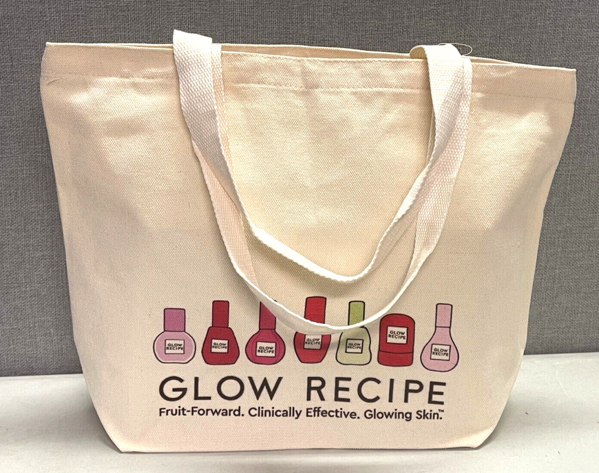 Glow Recipe Tote Bag & Valentino Beauty Tote Bag SIZE 30X39X15CM