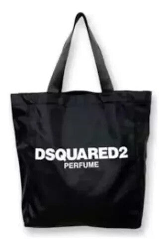 Dsquared2 Perfume Black Tote Beach Shop Shoulder Bag New In Pack Dust Bag