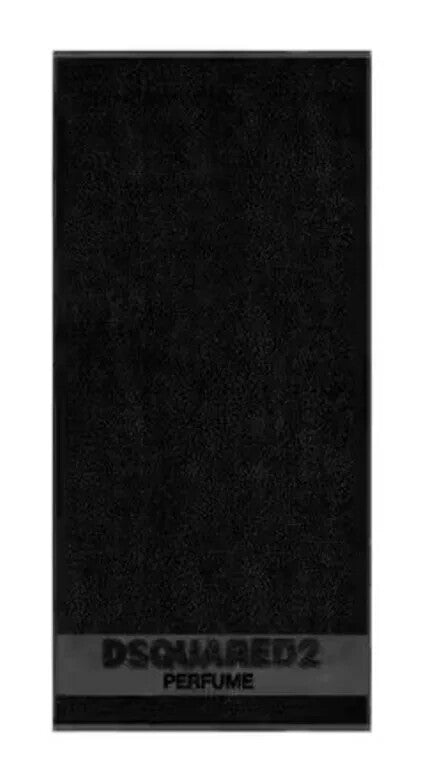 Dsquared2 Perfume Black Gym Hand Towel 100cm x 51cm New in pack
