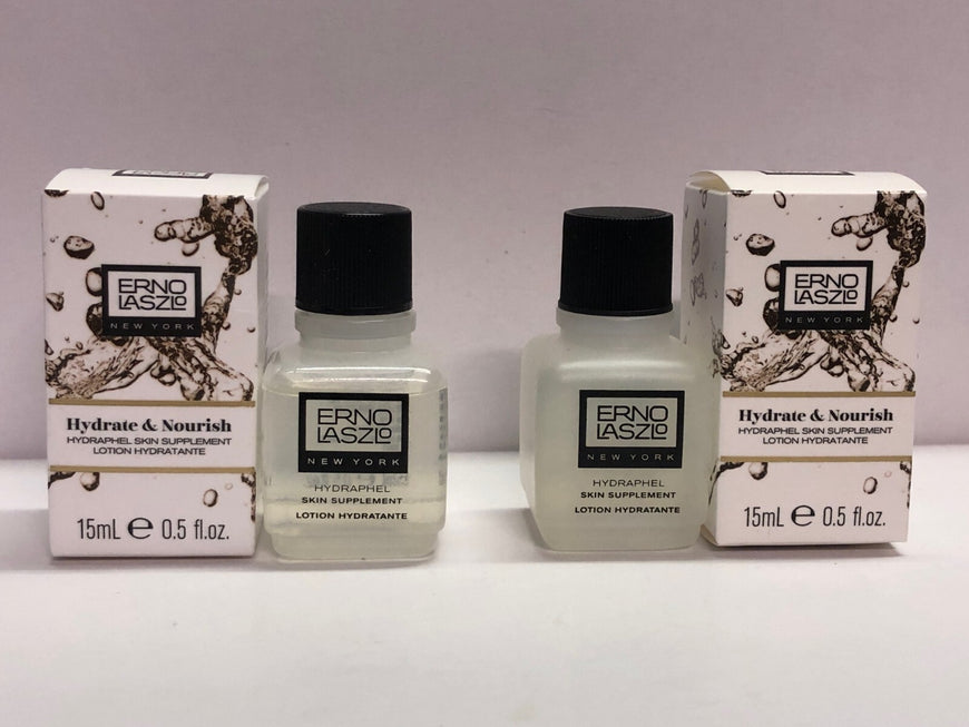 2xErno Laszlo Hydrate And Nourish Hydraphel Skin Supplement Lotion 15ml