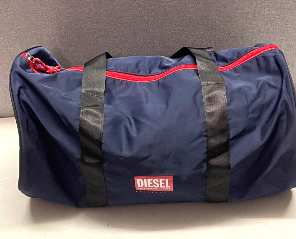 Diesel fragrance Navy Blue,sport gym bag