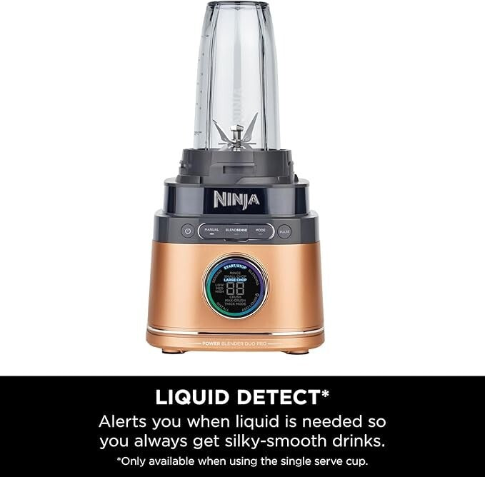 Ninja Detect Duo Power Blender Pro With Auto iQ [TB301UKCP] Copper Edition.