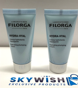 2X Filorga Hydra-Hyal Hydrating Plumping Cream 15ml X2 Travel Size New