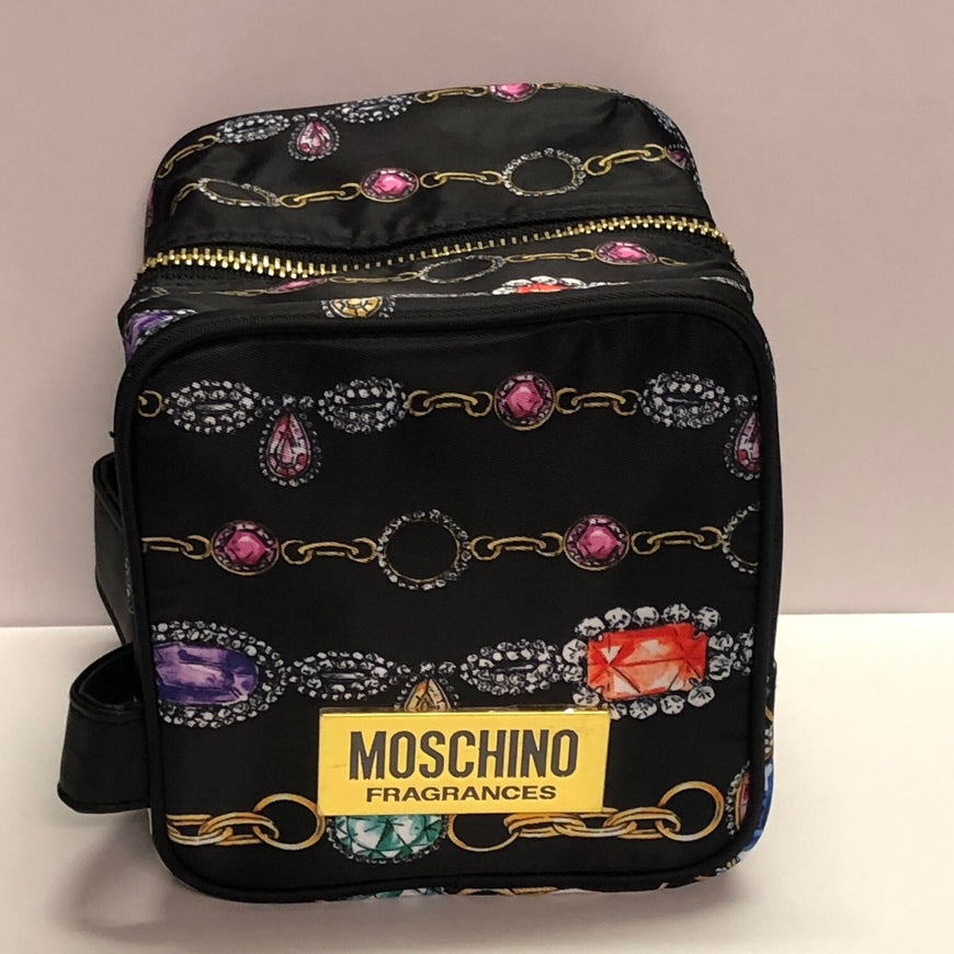 MOSCHINO FRAGRANCES POUCH SQUARE BAG JEWELS DESIGN AUTHENTIC BAG BRAND