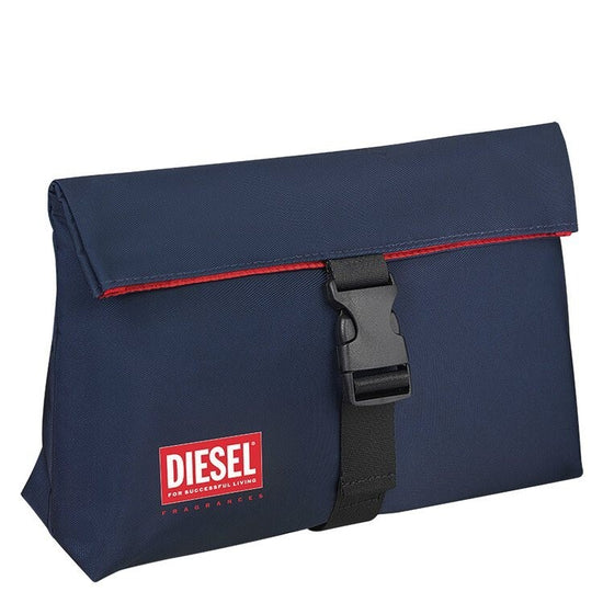 New  Diesel Men Toiletry Blue Wash Bag