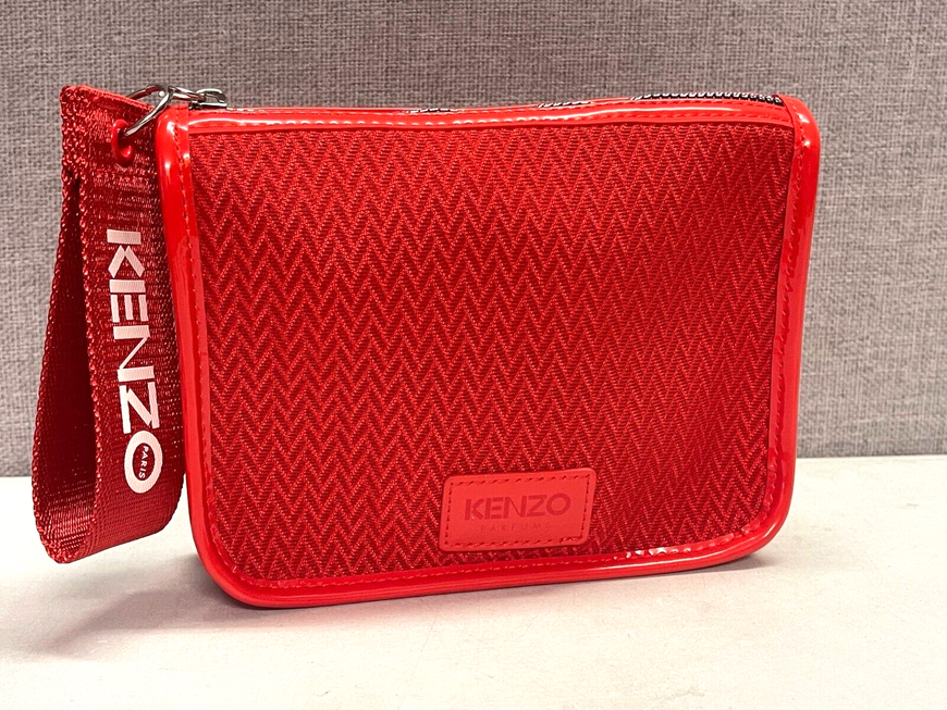 Authentic Kenzo Large Real Red Smart Pouch  WOMENS BAG HANDBAG