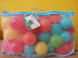 Dynamic Bag of 100 multi coloured Playballs