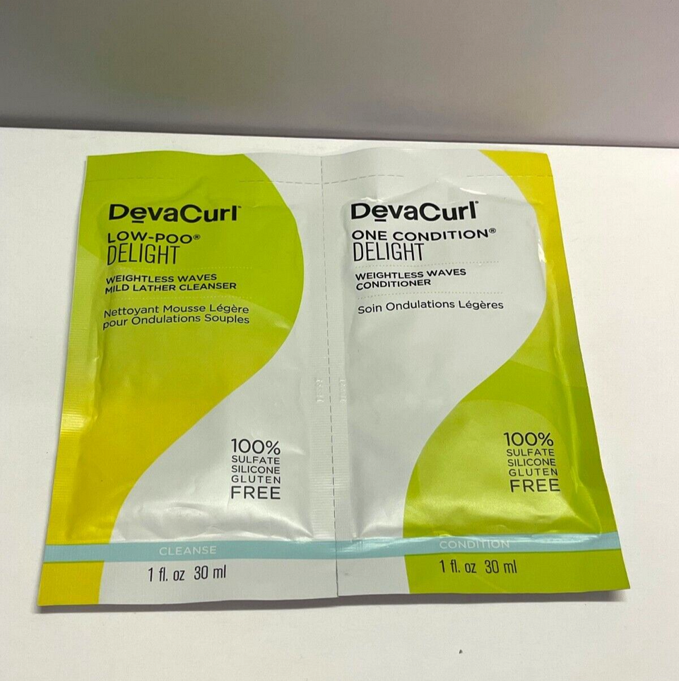 DevaCurl Low-Poo Delight Weightless Waves Cleanser & Conditioner 30ml