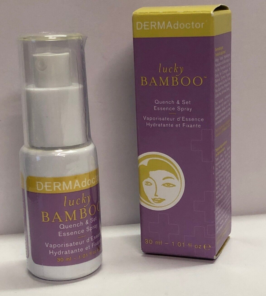 Dermadoctor Lucky Bamboo Quench & Set Essence Spray 30ml Boxed & Sealed