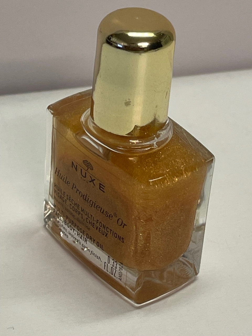 NUXE Huile Prodigieuse Or Multi-Purpose Dry Oil for Face, Body and Hair  10ml
