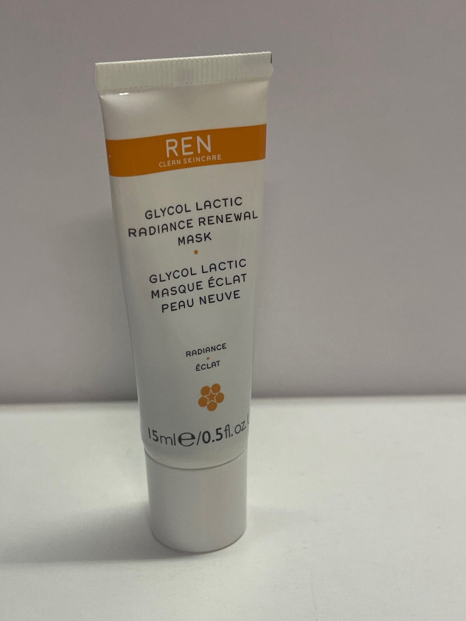 REN Glycol Lactic Radiance Renewal Mask 15ml Travel New