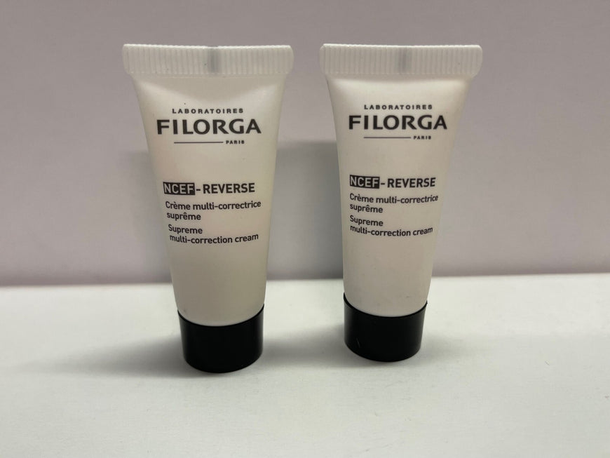 2x FILORGA NCEF-REVERSE SUPREME MULTI-CORRECTION CREAM 14ml, 2x7ml travel size