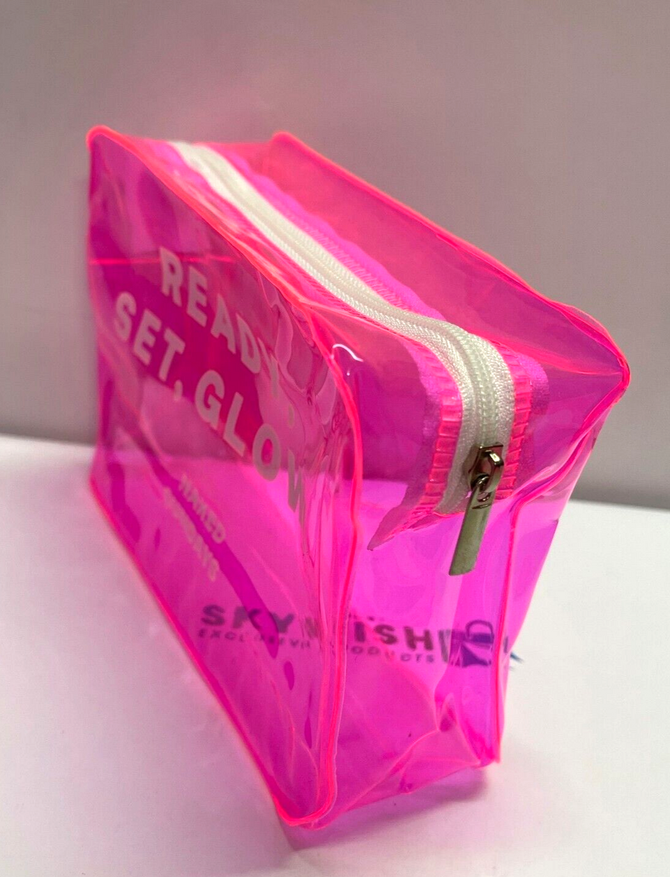 ready glow naked sundays  bag Pouch pink