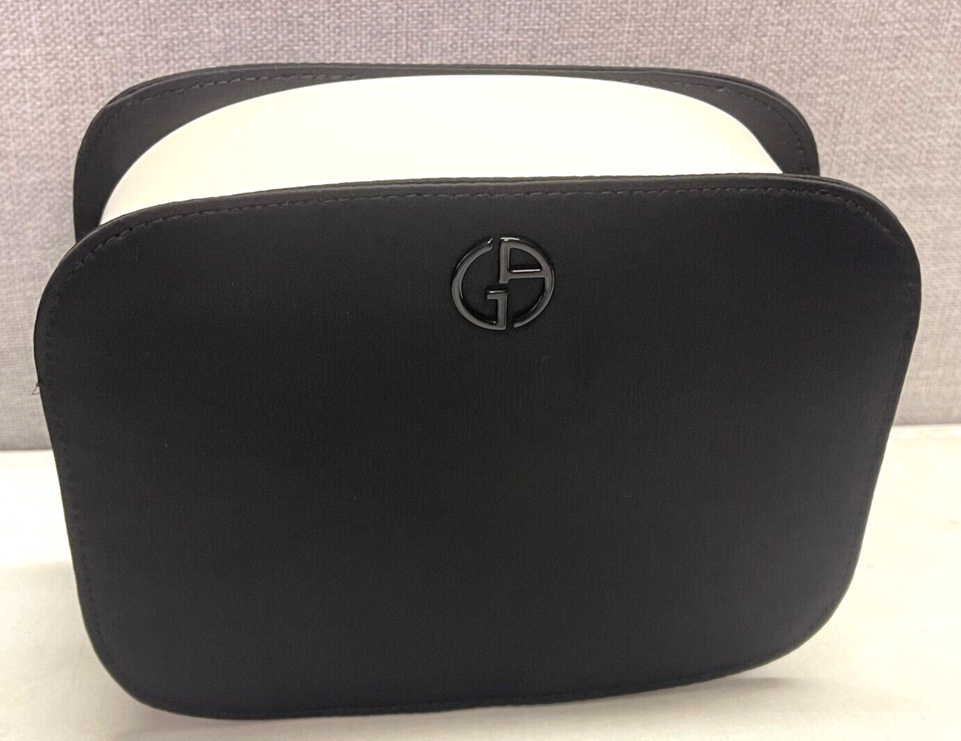 GiorgioArmani Black Premium Pouch Make Up, Travel Bag, BRAND NEW