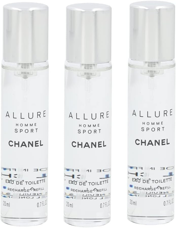 Chanel Allure Homme Sport Travel Set EDT Spray 60 ml