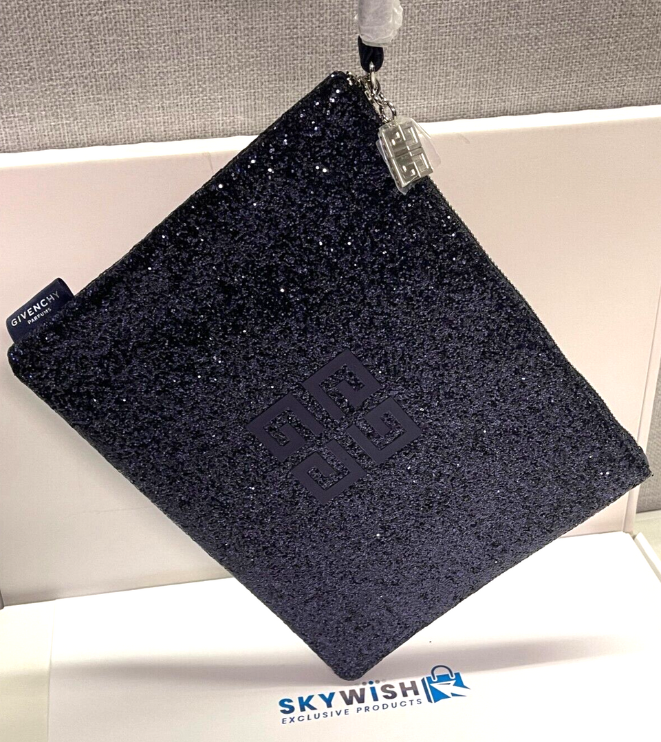 Givenchy Beauty Deep Blue Holiday Glitter Pouch