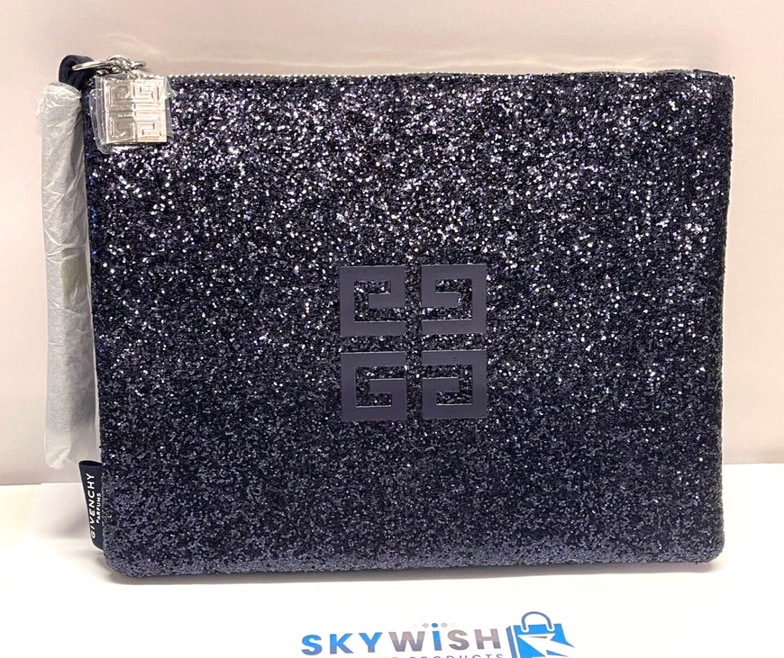Givenchy Beauty Deep Blue Holiday Glitter Pouch