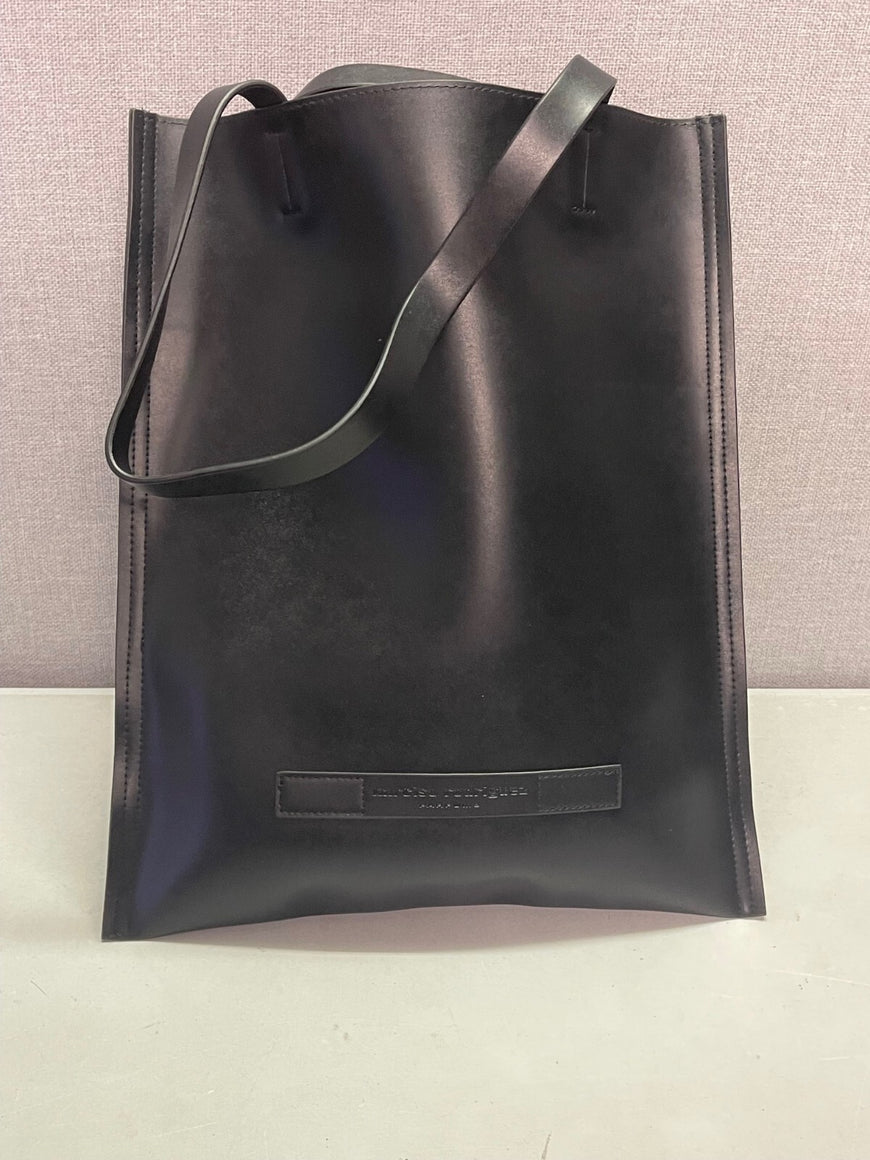 NARCISO RODRIGUEZ PARFUMS Large Tote Bag Beige Faux Leather