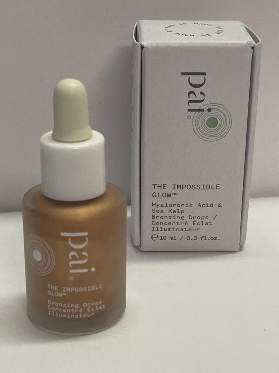 Pai Skincare The Impossible Glow Bronzing Drops 10ml new
