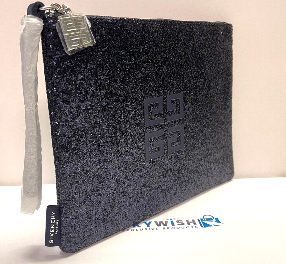 Givenchy Beauty Deep Blue Holiday Glitter Pouch