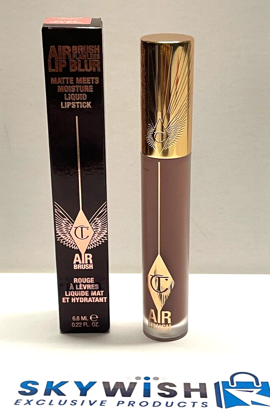 Charlotte Tilbury NEW! AIRBRUSH FLAWLESS LIP BLUR PILLOW TALK BLUR NEW 6.8ML