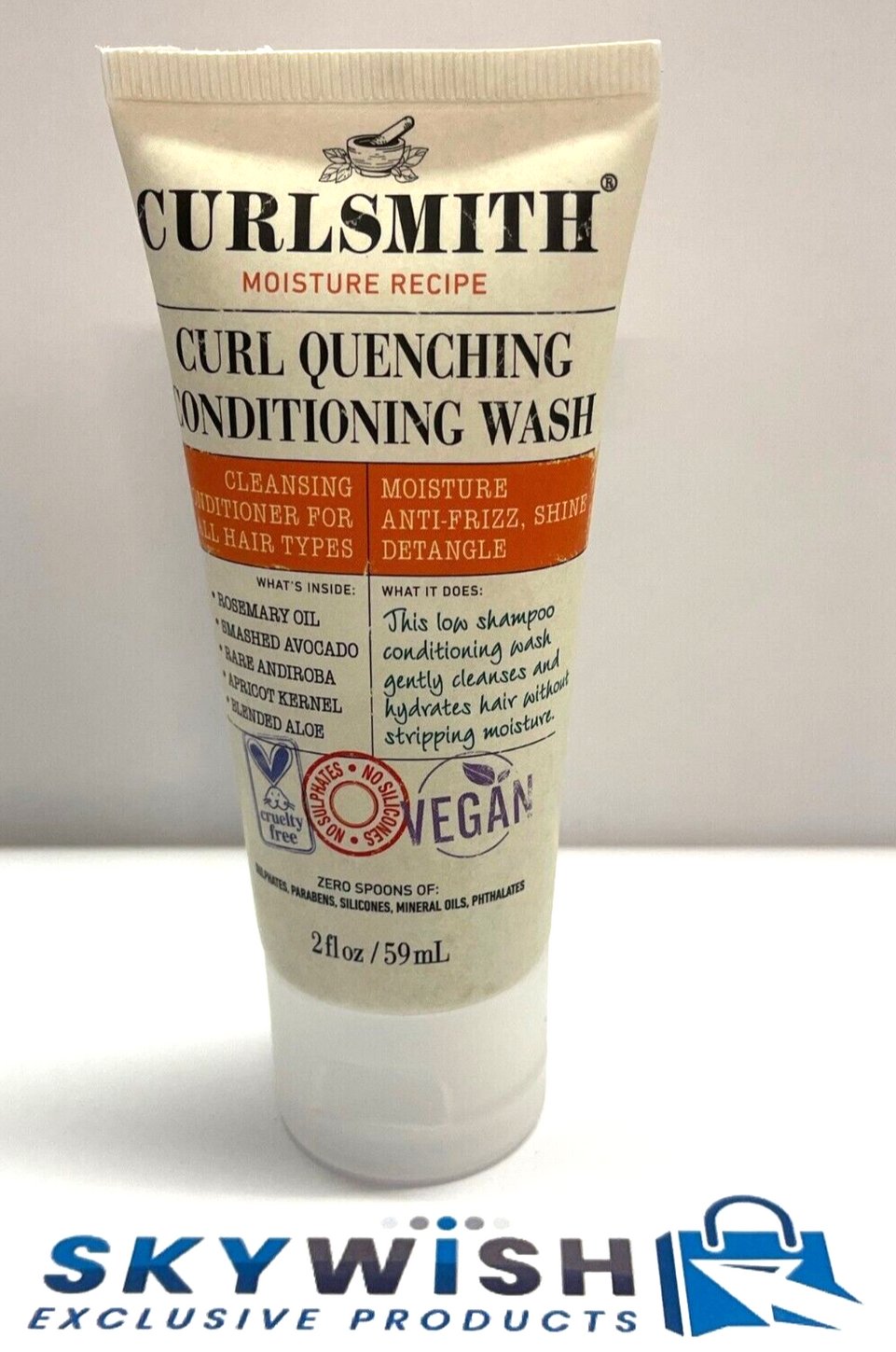 Curlsmith Moisture Recipe Curl Quenching Conditioning Wash 59ml Travel Size