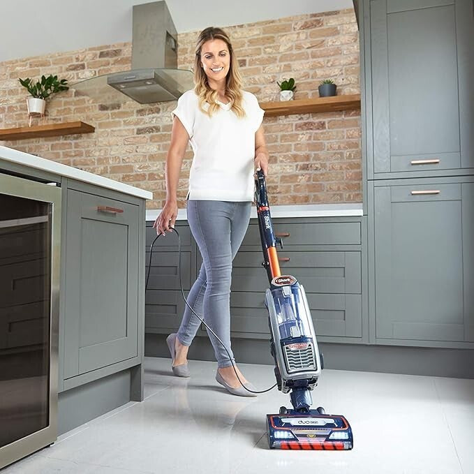 Shark NZ801UKT Navy/Orange Upright Vacuum Cleaner