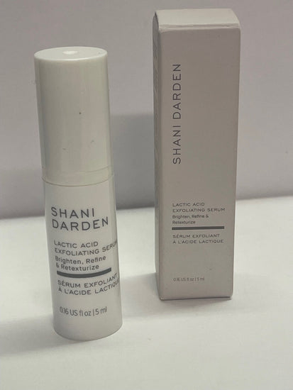 Shani Darden Lactic Acid Exfoliating Serum Mini 5ml - Imperfect Box