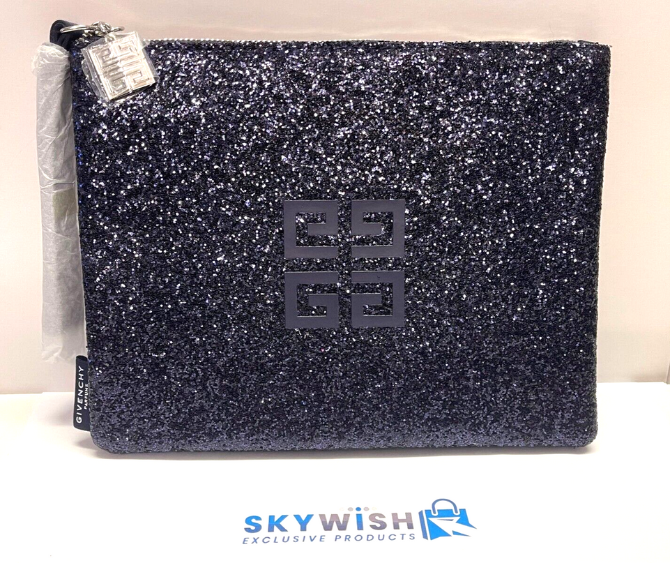Givenchy Beauty Deep Blue Holiday Glitter Pouch