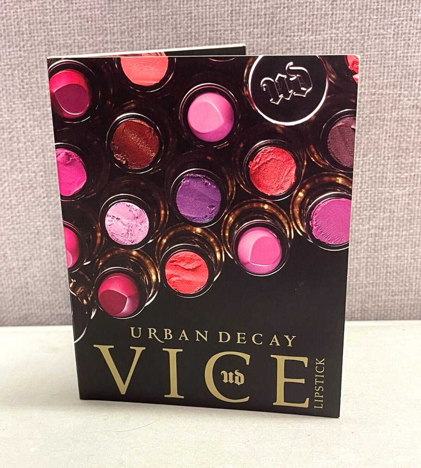 Urban Decay Vice Lipstick Sample  Card