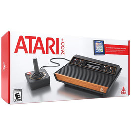 Atari 2600 Plus Video Games Console Black 10 in 1 Games Cart