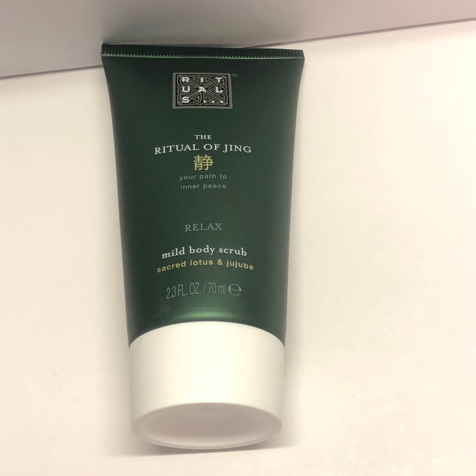 Rituals Ritual of Jing Body Scrub 70ml Travel Size Brand New