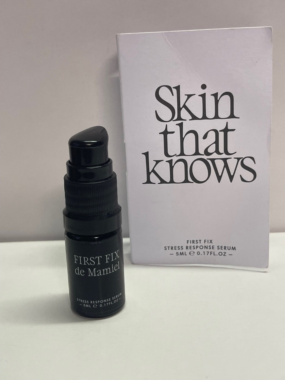 De Mamiel First Fix Stress Response Serum Travel Size 5ml NEW and Sealed