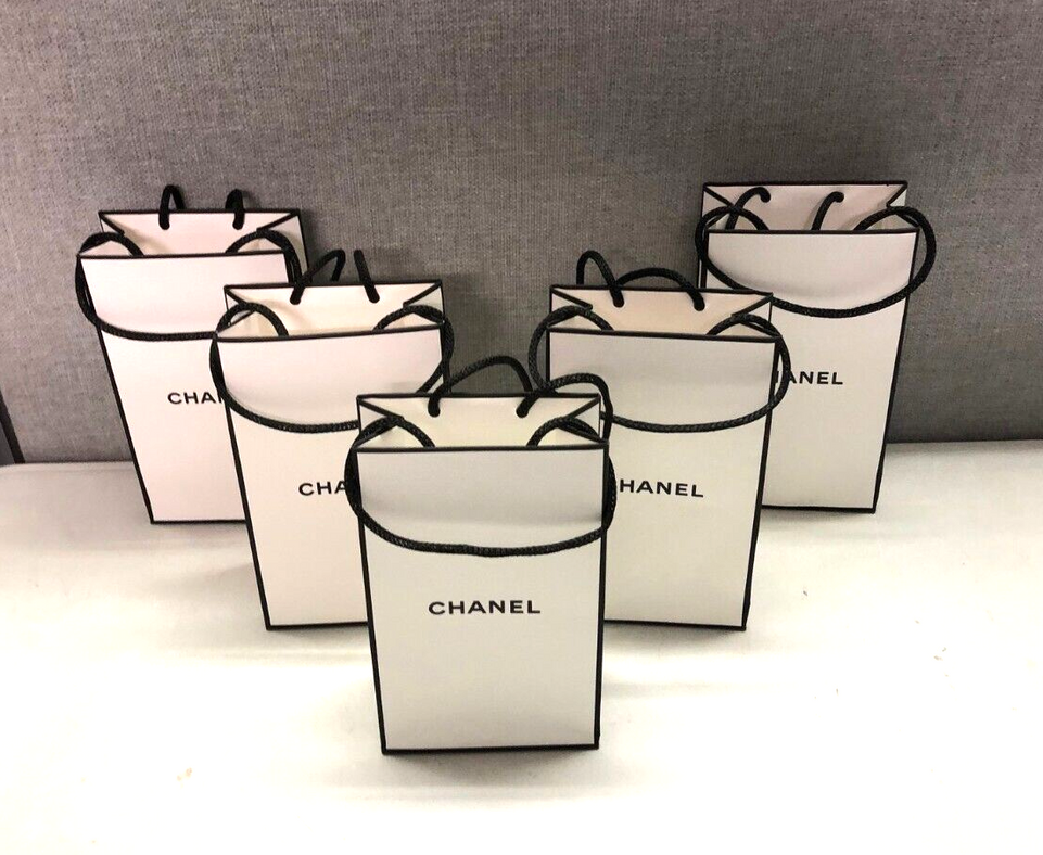 5 X CHANEL Paper GIFT BAG