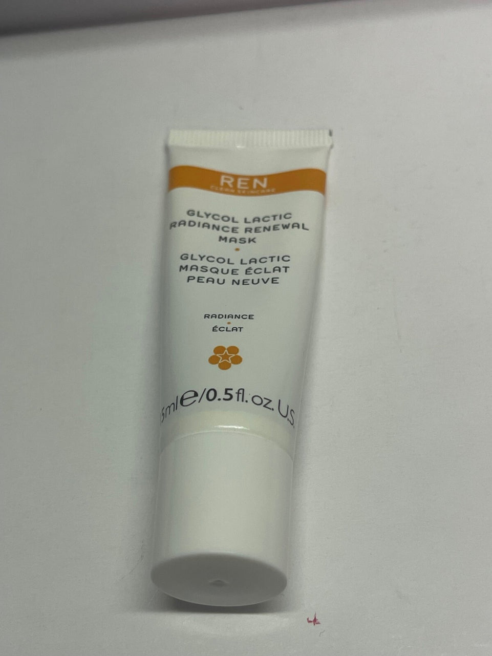 REN Glycol Lactic Radiance Renewal Mask 15ml Travel New