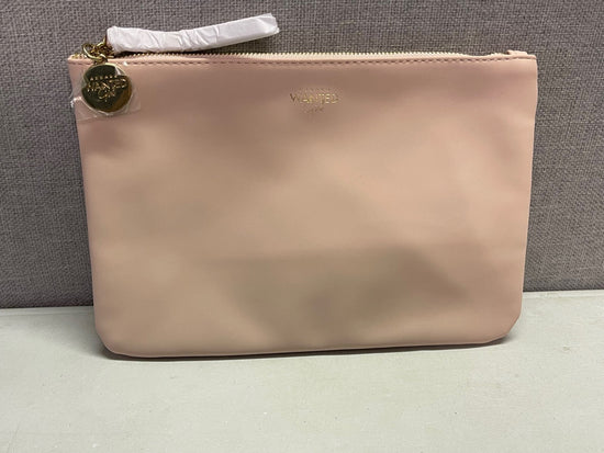 Azzaro Wanted Girl Pink Faux Leather Pouch/Purse/Make Up Bag New