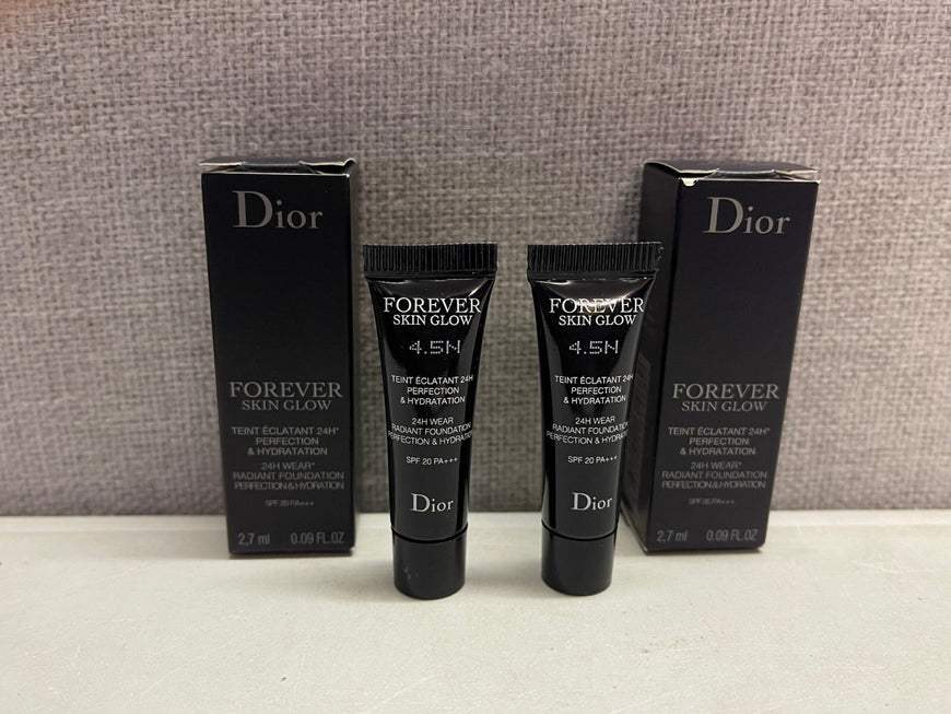 2X dior forever skin glow 4.5N neutral glow 2.7ml