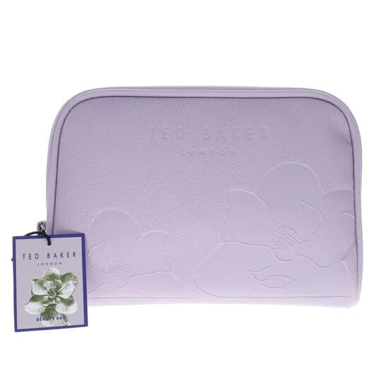 Ted Baker Make Up Vanity Wash  Lilac Makeup Bag