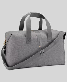 AZZARO DESIGNER MENS WEEKEND BAG IN GREY USE FOR TRAVEL GYM  bag