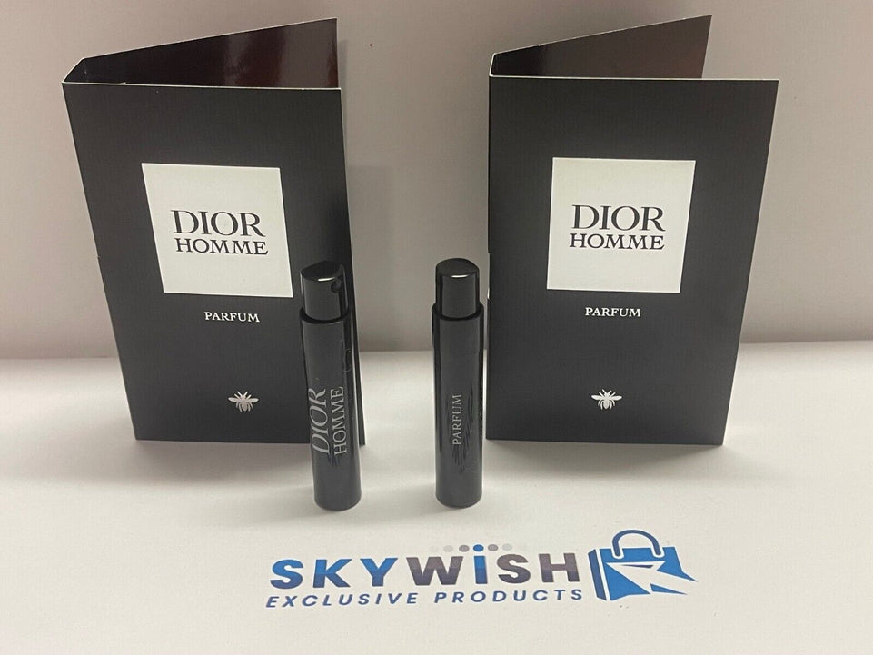 DIOR HOMME PARFUM 1MLX2 Fragrance - Ambery, Woody and Floral Notes
