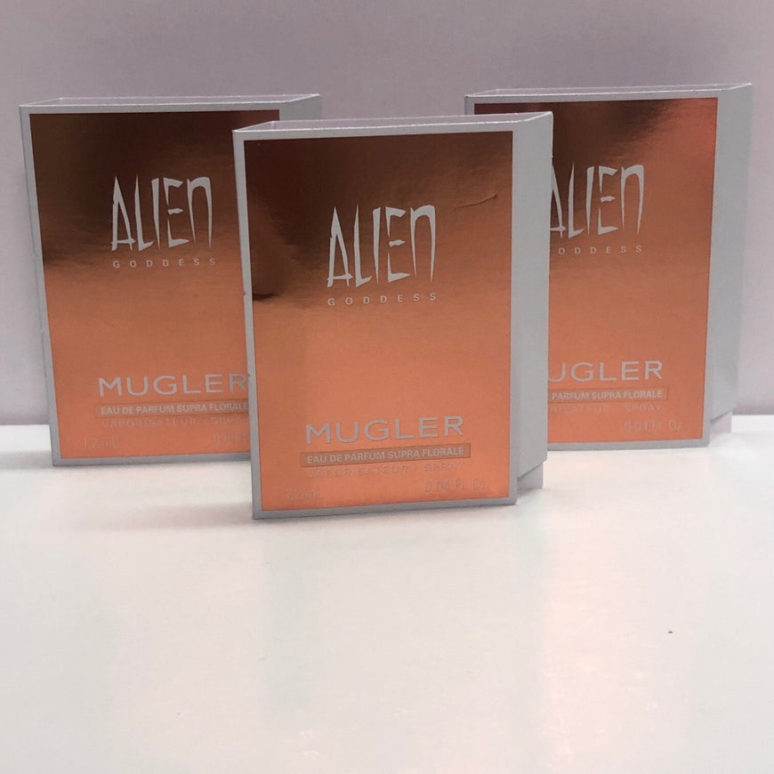 3x Thierry Mugler Alien Goddess Supra Florale Sample New