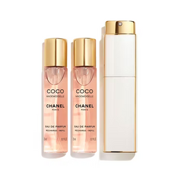 CHANEL Coco Mademoiselle Eau de Parfum Twist and Spray 3 X 20ml