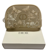 DIOR 2025 Beauty NEW! Pouch Nature/Butterflies/Dragonflies  /Pouch