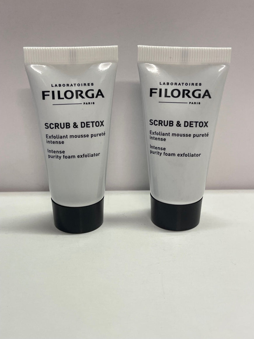 2x Filorga Scrub & Detox Intense Purify Roam Exfoliator 15ml x2=30ml