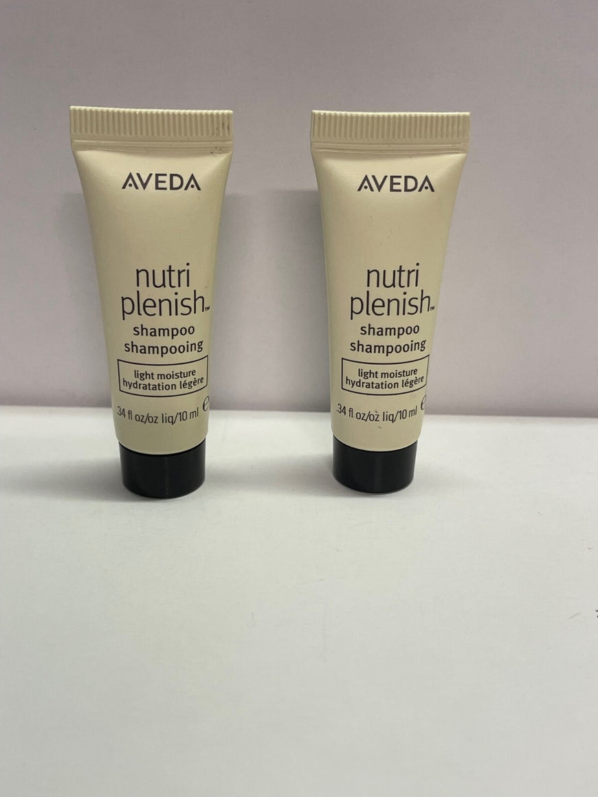 2x  Aveda Nutri Plenish Light Moisture Shampoo 10ml Tube trial  size10mlx2=20ml