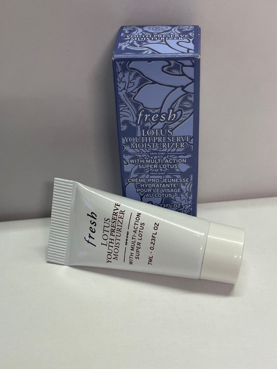 Fresh Lotus Youth Preserve Moisturizer 7ml Travel Size Tube BNIB Genuine